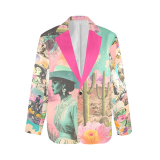 Baha Ranch Retro Pop Western Pop Cowgirl Blazer - Born To Glam