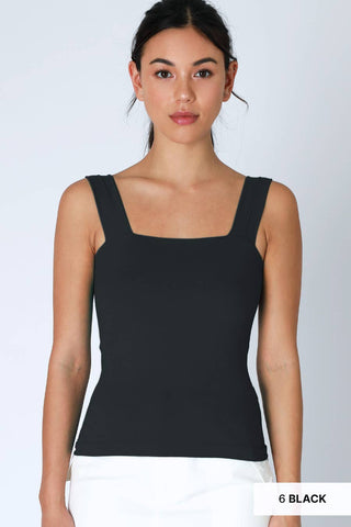 Clean Line Square Tank - Born To Glam
