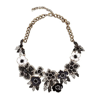 Black Amata Statement Necklace