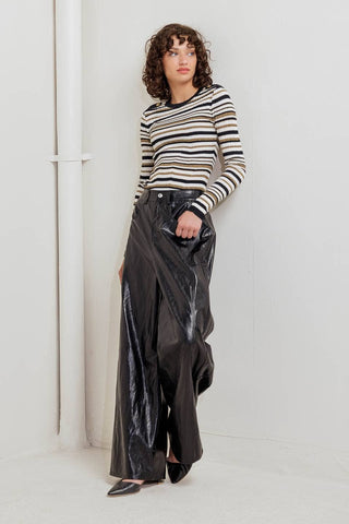 A Faux Leather Pant - Born To Glam