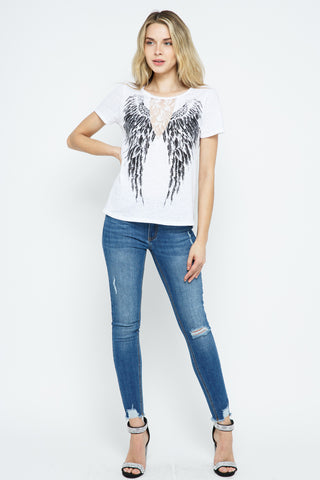 Off White top - Born To Glam