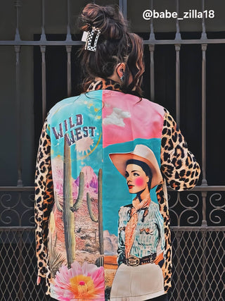 Wild West Leopard Western Blazer — Faire photo 20