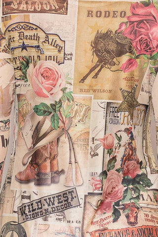 ROSE WEST Mesh Top - Born To Glam