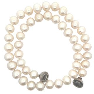 Classic Pearl Short Necklace - Born To Glam