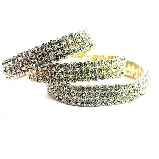 Rhinestone Cuff Stack - Born To Glam