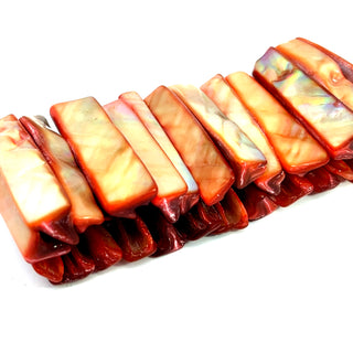Peach Mother Of Pearl Shell Bracelet - Born To Glam