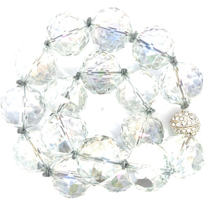 24mm Crystal Sphere Short Necklace - Born To Glam