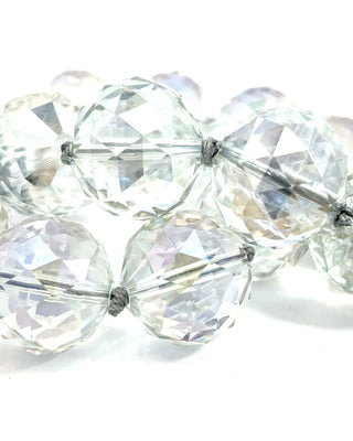 24mm Crystal Sphere Short Necklace - Born To Glam