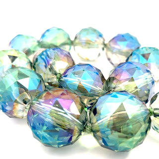 30mm Crystal Sphere Short Necklace - Born To Glam