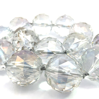 30mm Crystal Sphere Short Necklace - Born To Glam