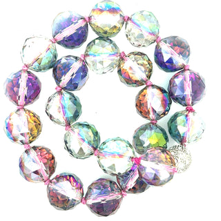 20mm Crystal Sphere Short Necklace - Born To Glam