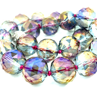 20mm Crystal Sphere Short Necklace - Born To Glam