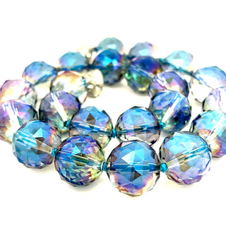 20mm Crystal Sphere Short Necklace - Born To Glam