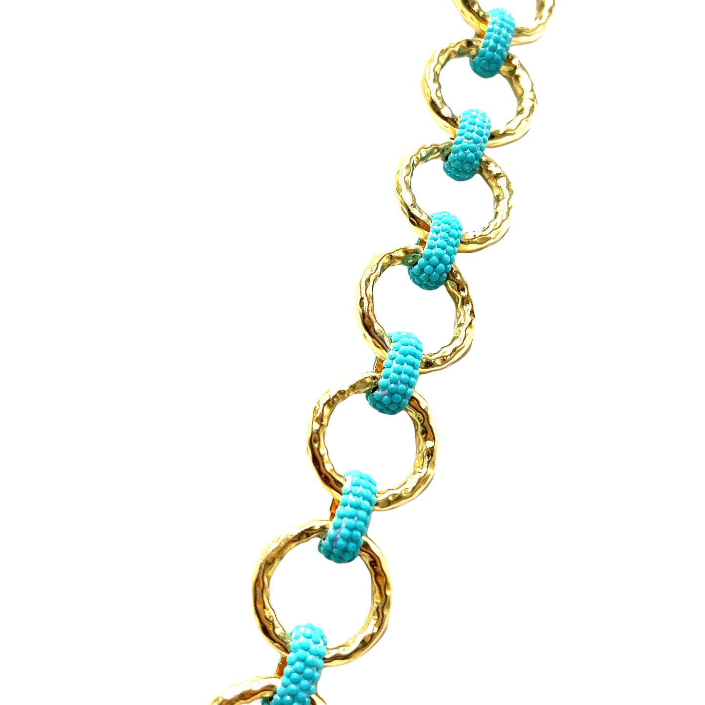 Crystal Chain Link Necklace - Born To Glam Born To Glam