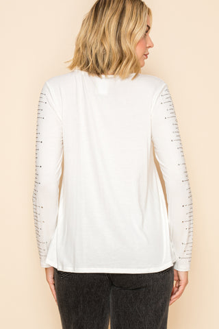 Off White top - Born To Glam