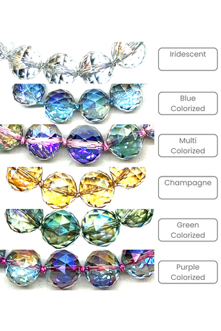 Crystal Sphere Stretch Bracelet - Born To Glam