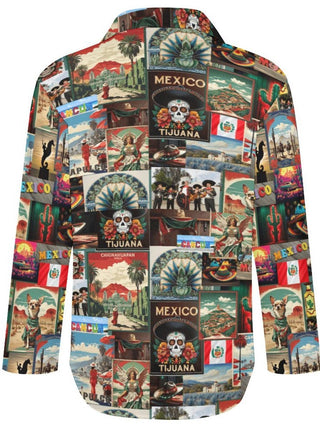 Destination Mexico Print Button-Up Top — Faire photo 5