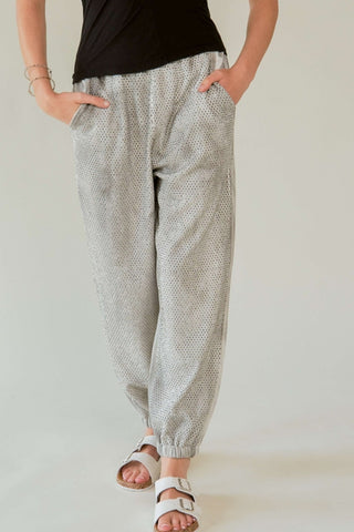 Silver Sparkle & Shine Joggers - Born To Glam