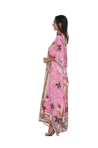 Pink Beach Kaftan - Born To Glam