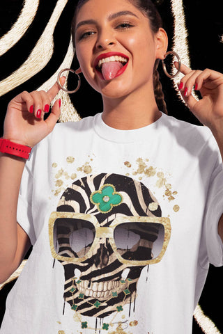 Zebra Skull - Born To Glam