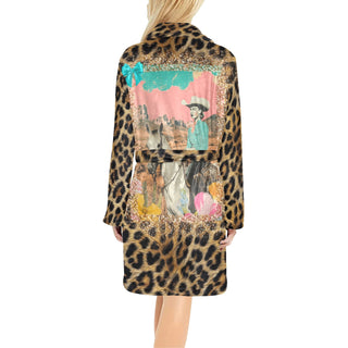 Leopard Western Cowgirl Robe view 3