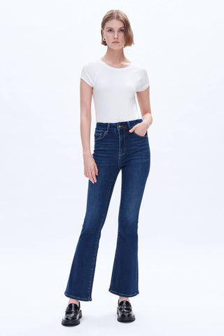 HIGH RISE BOOTCUT JEANS - Born To Glam