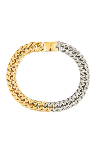 Luxe Nina 18K Gold Plated Titanium Necklace - Born To Glam