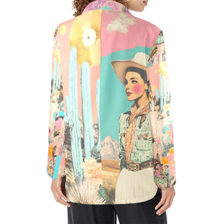 Baha Ranch Retro Pop Western Pop Cowgirl Blazer - Born To Glam