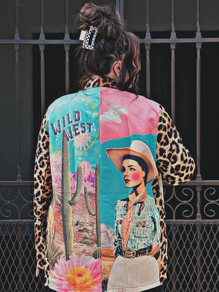 Wild West Leopard Western Blazer — Faire photo 19
