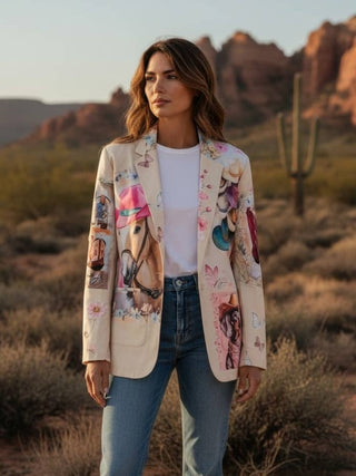 Danilo Painted Cowgirl Western Blazer — Faire photo 6