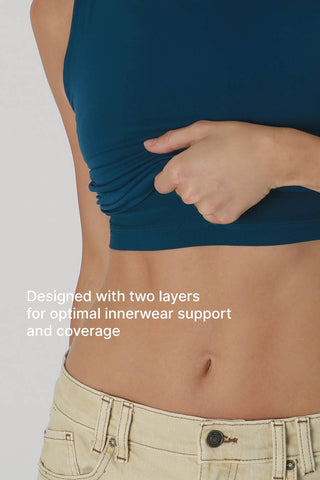 Niki Biki Clean Line Sweet Heart Tank - Born To Glam