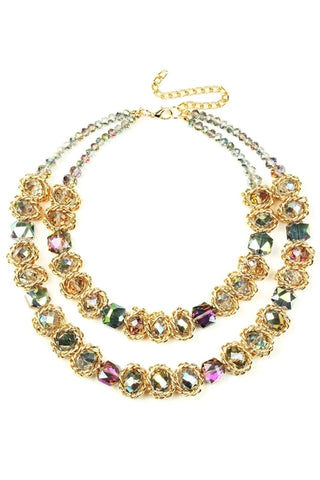 Multicolor Mae Statement Necklace