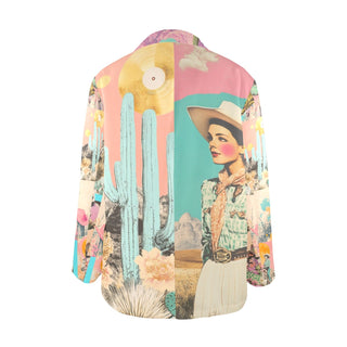 Baha Ranch Retro Pop Western Pop Cowgirl Blazer - Born To Glam