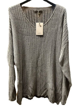 Luxe Layers Sweater Taupe - Born To Glam