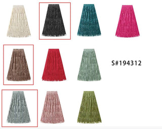 Fringe Maxi Skirt - Born To Glam