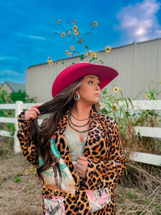 Wild West Leopard Western Blazer — Faire photo 15