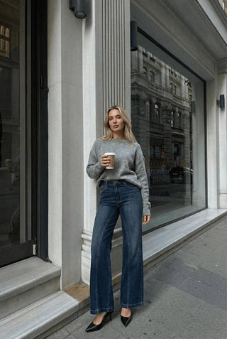 Ultra High Rise Relaxed Flare Jeans