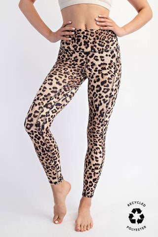 Animal Printed Butter Soft Pocket Leggings by Born To Glam