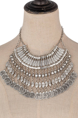 Coin My Neck Necklace - Born To Glam