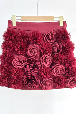 Rosette Embellishment Shorts
