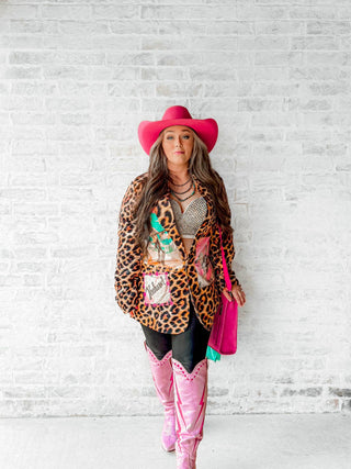 Wild West Leopard Western Blazer — Faire photo 11