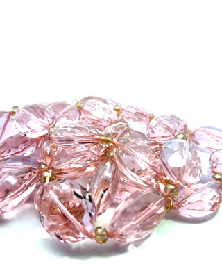 Crystal Oval Long Necklace - Born To Glam