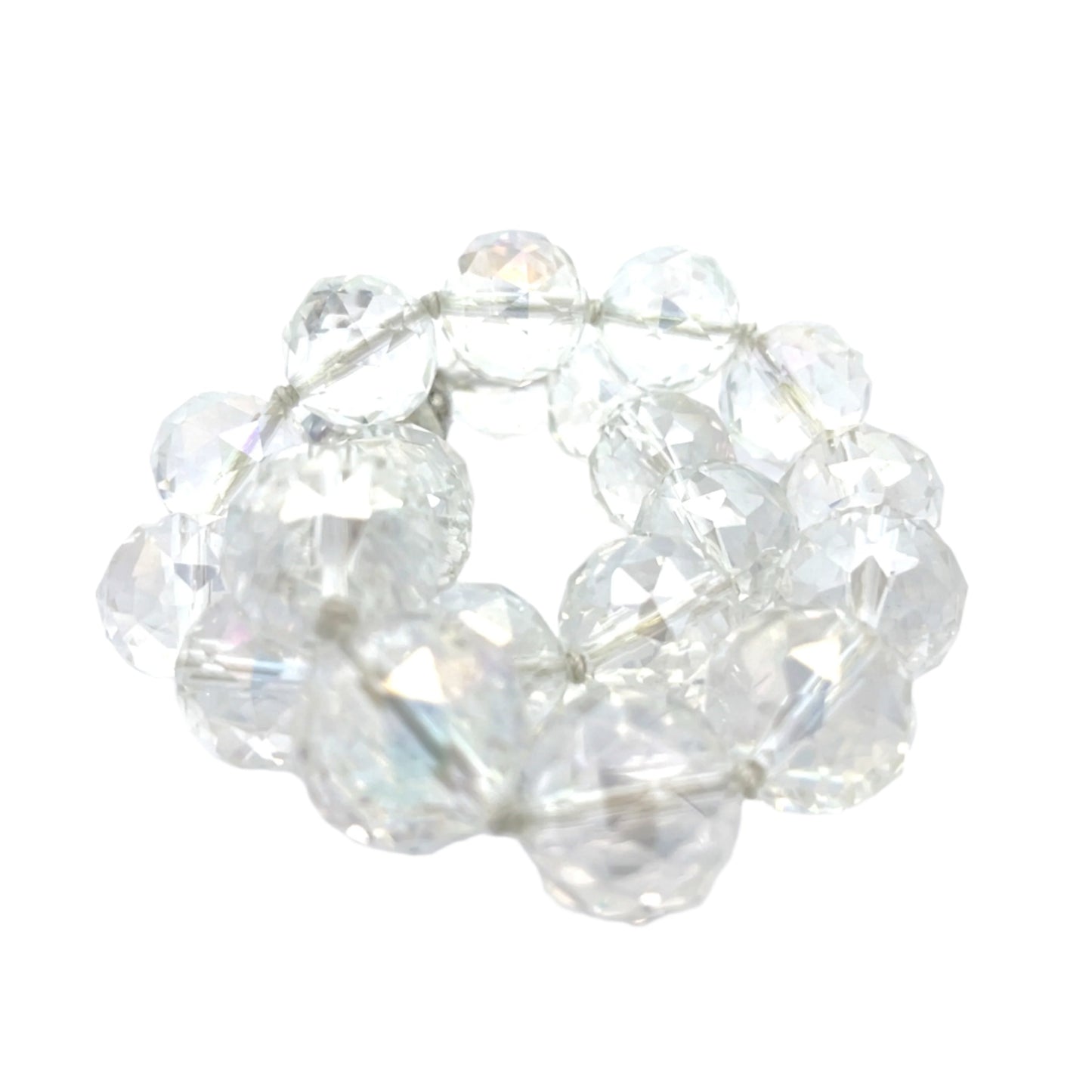 20mm Crystal Sphere Short Necklace - Born To Glam Born To Glam