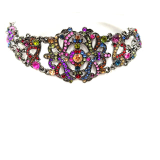 Crystal Choker Necklace Set - Born To Glam