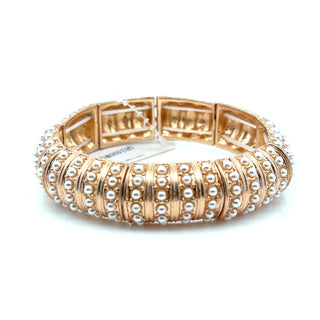 Candace Stretch Pearl Bracelet - Born To Glam