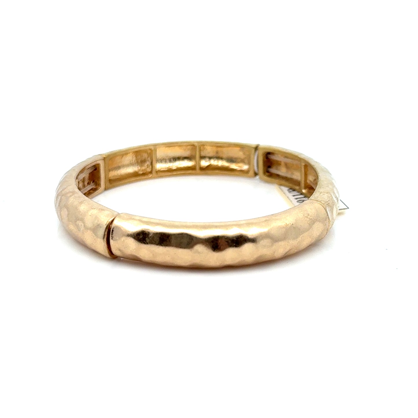 Tandy Hammered Stretch Bracelet - Born To Glam Born To Glam