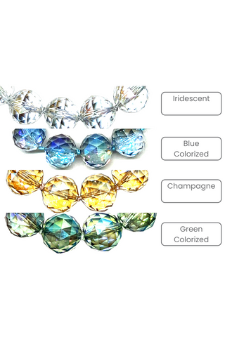 24mm Crystal Sphere Short Necklace - Born To Glam