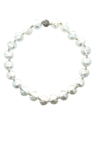 20mm Crystal Sphere Short Necklace - Born To Glam