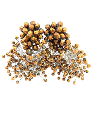 Crystal Sculpture Statement Clip On Earring - Born To Glam