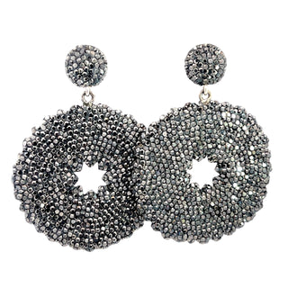 Crystal Start Sterling Silver Statement Earring - Born To Glam